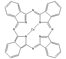 Pigmentu-urdin-15-3-molekularra-egitura