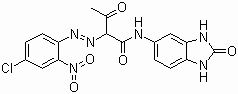 Pigmentu-laranja-36-molekularra-egitura